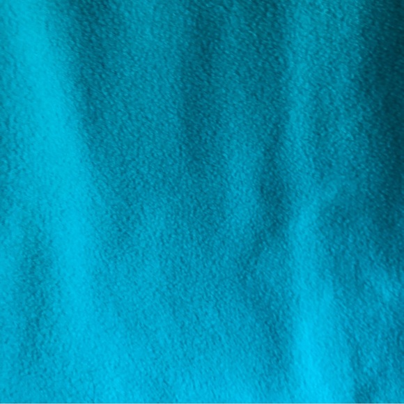 NWOT HUE Turquoise Fleece Long Sleeve Shirt - Picture 4 of 6